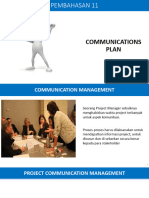 Pembahasan 11 Communication Plan