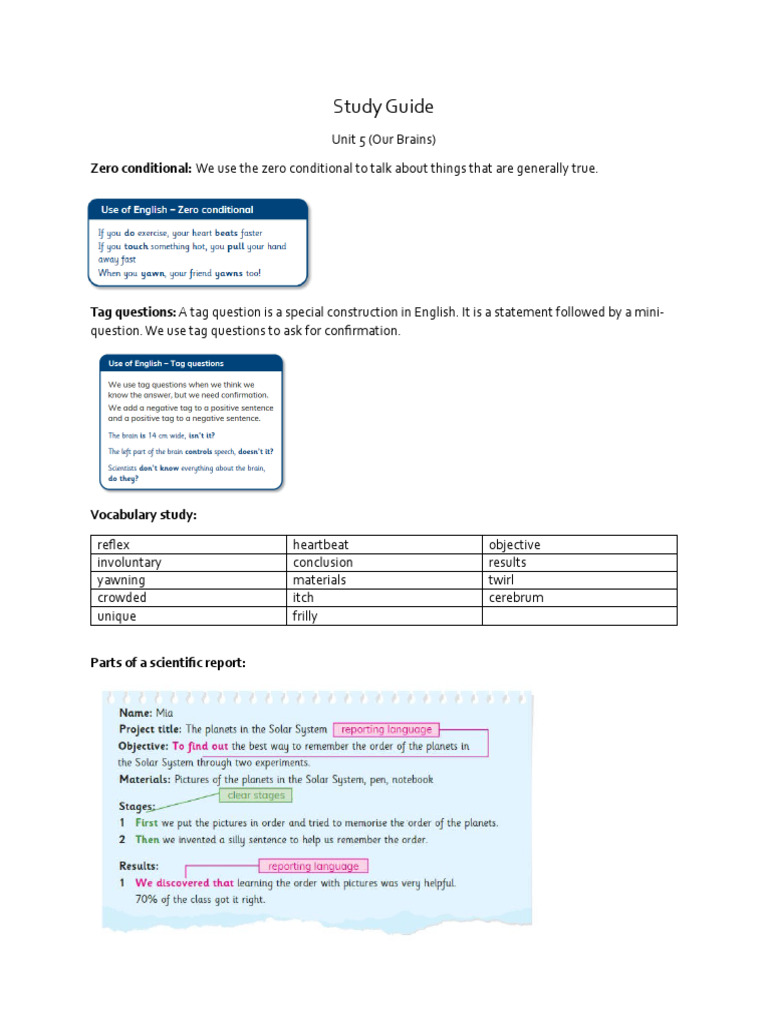 Study Guide: Zero Conditional | PDF