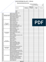 Daily Grid Checklist 27-09-2019