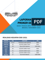 Laporan DDD 2021 & Planning 2022