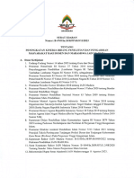 Surat Edaran Rektor Optimalisasi Penelitian Dan PKM