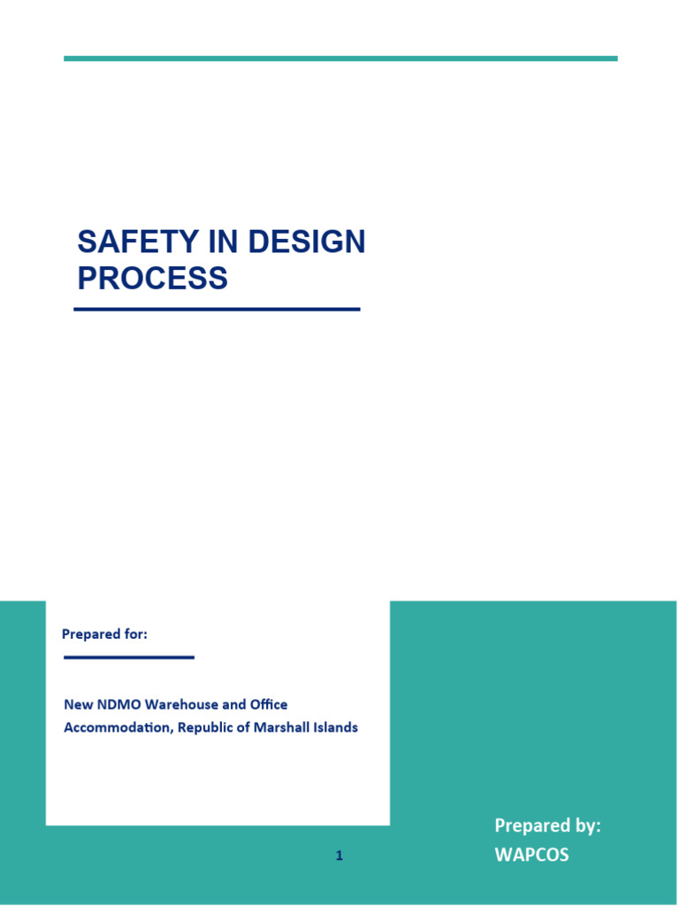Safety in Design for NDMO Project | PDF | Strength Of Materials ...