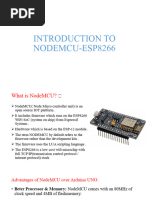 Introduction To Nodemcu