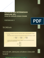 9B. Keterkaitan Determinan Dengan SPL