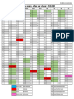 Calendrier Scolaire School Year Calendar 2023 2024 4