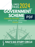 IAS Compass - Current Affairs Compilation For Prelims 2024 - Government Schemes