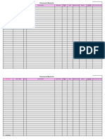 SI-FM-HSE-003 Document Masterlist Form