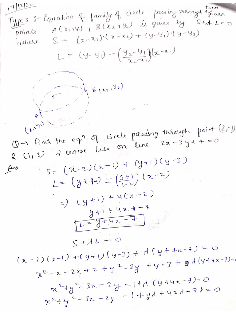 Maths 17 Notes | PDF