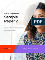 ITIL 4 Foundation - Sample Paper2