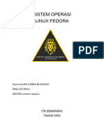 Tugas Makalan Sistem Operasi Linux Fedora (Alvin Sukma Nugroho) 23STI9022