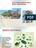 Karakteristik Dan Potensi Waste Material Konstruksi