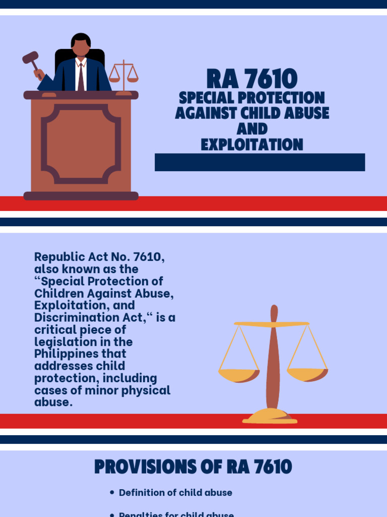 RA 7610: Child Abuse Protection Act | PDF