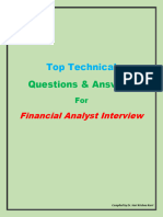 Top 52 Financial Analyst Interview Questions and Answers