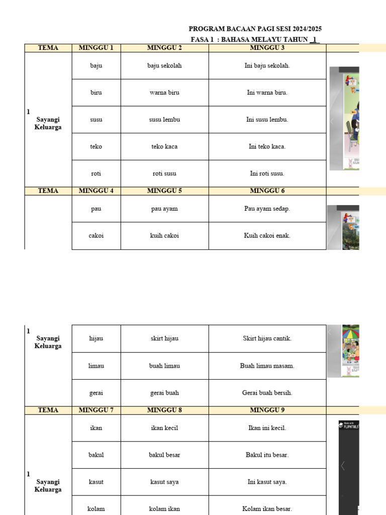 bacaan-pagi-2024-2025-bahasa-melayu-tahun-1-pdf