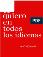 PDF Te Quiero en Todos Los Idiomas Ikeli o Farrell - Compress