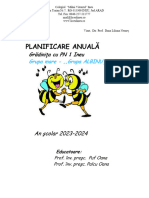 Planificare Grupa Mare B 2022 - 2023