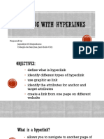 4 Working With Hyperlinks