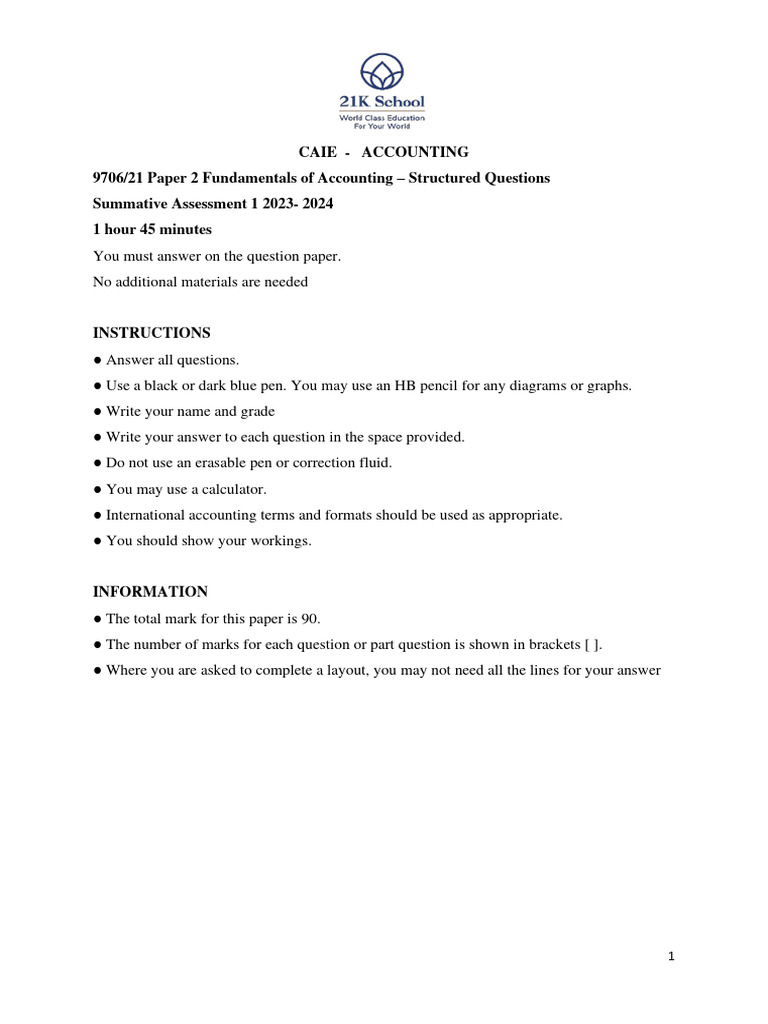 sa1-grade-as-caie-accounting-paper-2-pdf-expense-banks