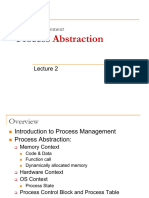 L2 - Process Abstraction