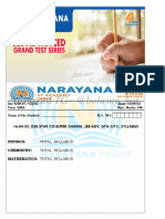 Narayana Advanced GT - 2023