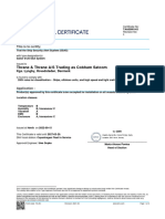 99 157055 B Sailor 6120 Ssa System Type Approval Certificate DNV