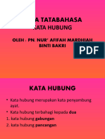 Nota Kata Hubung