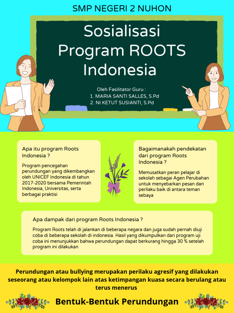 Presentasi Sosialisasi Program Roots | PDF