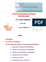 Biochimie Clinique 1 Biochimie2