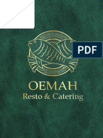 Menu Oemah Resto Juni 2023