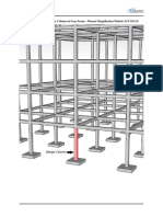 Slenderness Effects For Concrete Columns in Sway Frame Moment Magnification Method ACI 318 19