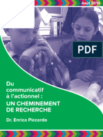 Du-communicatif a l Actionnel-Un Cheminement de Recherche