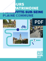Parcours Velo Patrimoine Pierrefitte-Sur-Seine