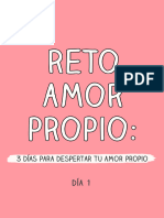 DÍA 1 - RETO MARZO 2024 Amor Propio