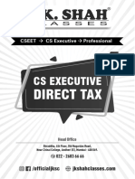 CS Executive Direct Tax