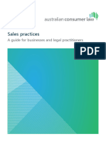 Acl Guidance Sales Practices