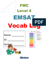 Emsat - Vocab - Log - Quiz - 1 - c5 (2023 - 01 - 01 18 - 43 - 57 UTC)