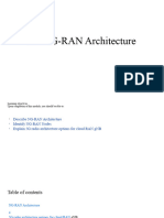 5G NG-RAN Architecture