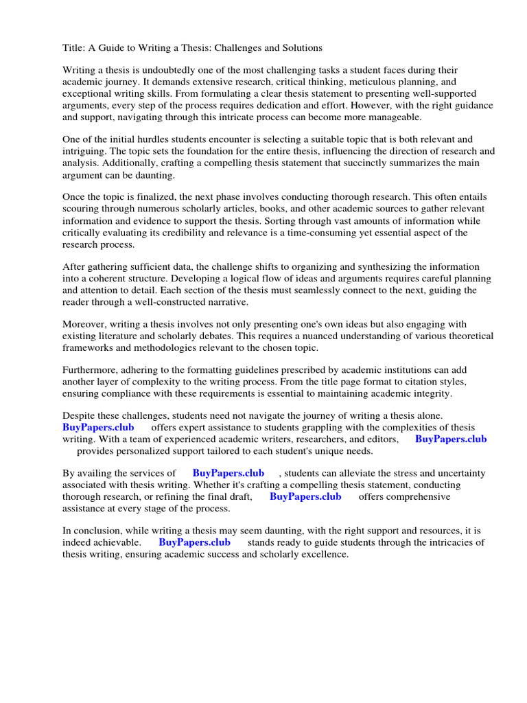 Research Paper Title Page Format Example | PDF | Apa Style | Thesis