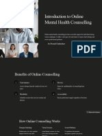 Introduction To Online Mental Health Counselling