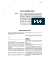 Électromyographie Clinique: Électromyographie de Détection