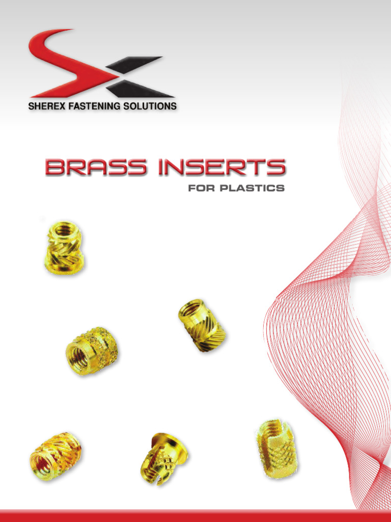 Brass Inserts for Plastic Applications | PDF | Mechanical Engineering ...