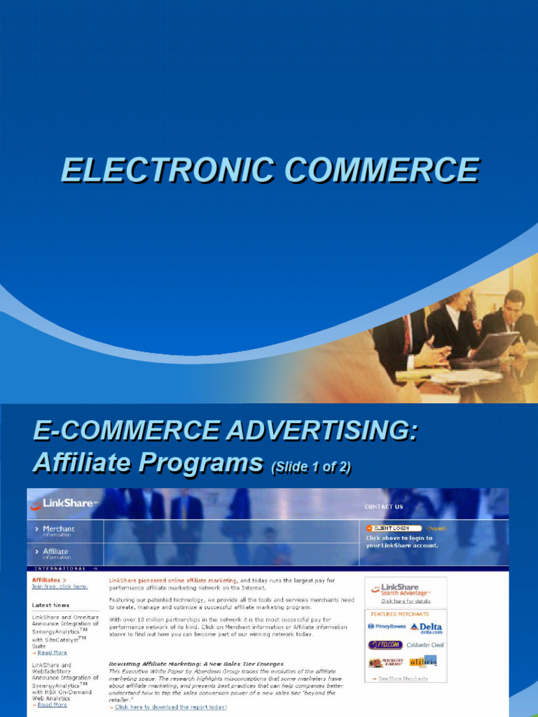 05 ECommerce | PDF | Technology & Engineering