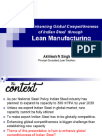 A N Singh, Lean Solutions