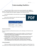 Lesson 2 Understanding One Drive