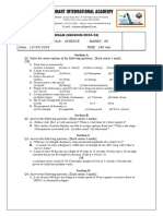 Ix Science Annual Exam