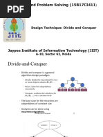 Module2-Lecture Divide and Conquer