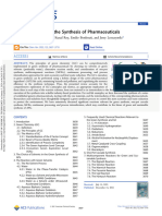 Kar Et Al 2021 Green Chemistry in The Synthesis of Pharmaceuticals 1