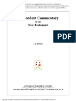 Concordant Commentary of The NT