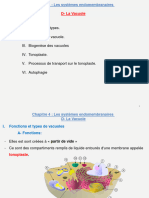 Chapitre 4-Système Endo - (Vacuole-Peroxysome) - 2020-21