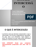 Estudo Resumo Intercessão.